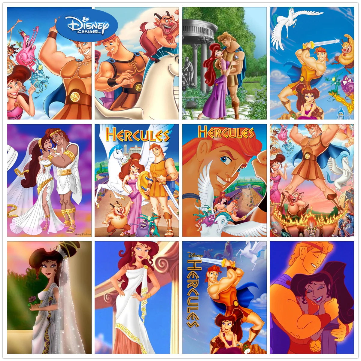 

5d Diy Square/Round Diamond Painting Disney Hercules Mosaic Embroidery Set Diamond Cross Stitch High Quality Handmade Gift