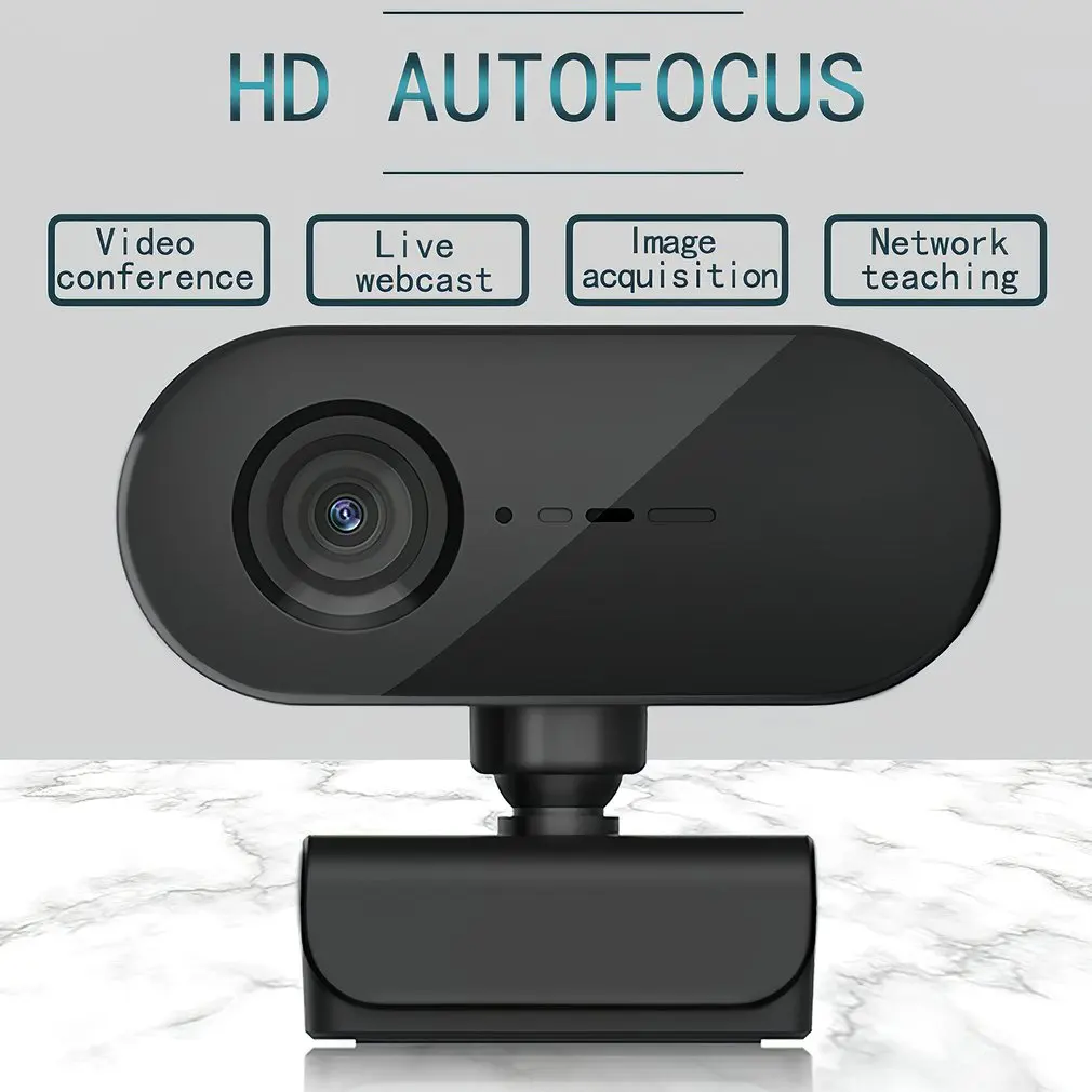 

1080P Webcam With Microphone USB Plug And Play PC Web Camera For Live Broadcast Calling Conference Work