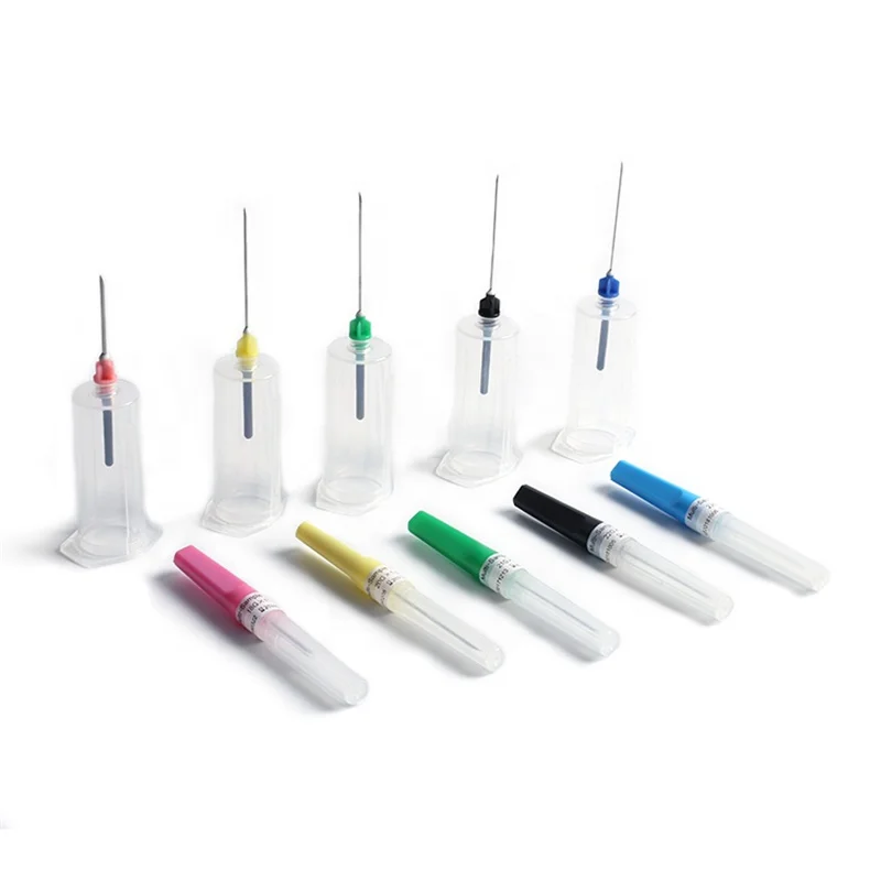 

100pcs/box Needles Sterile Disposable Venous Collection Vacuum Blood Needle Pen Type for Butterfly Needle 20G 21G
