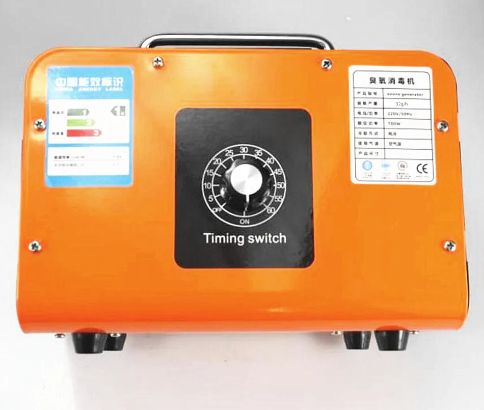 

220v 110v 32g/h Red Ozone Generator Air Purifier Ozonizador Machine Ozono Ozon Generator Deodorant Disinfection With Timing