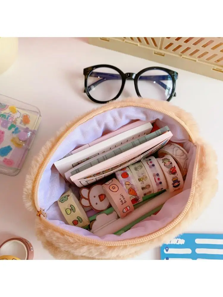 Kawaii собачий плюшевый пенал чехол для ручки сумка милых девушек студенческие