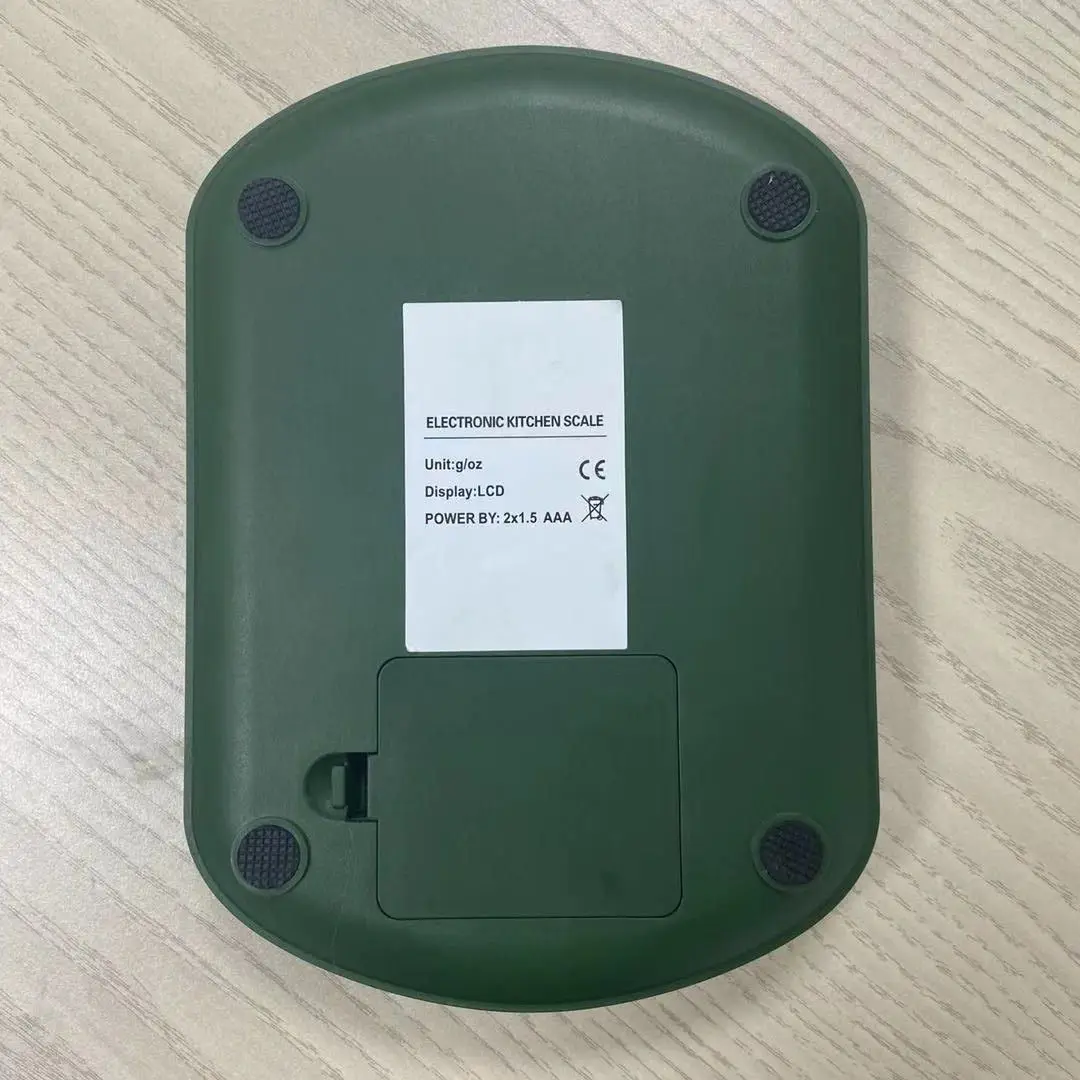 

Mini Digital Display 10kg/0.1g Home Coffee Baking Food Scale Green LED AAA Power Battery Kitchen Accessories with Scale Tray New