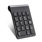2,4G USB 18 клавиш мини цифровая клавиатура для ноутбука Цифровая клавиатура беспроводная цифровая клавиатура