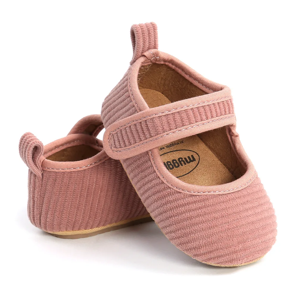 

Spring Autumn Baby Princess Shoes Infant Girls Shallow Single Shoes Soft Sole First Walkers Baby Crib Shoes Newborn Shoes