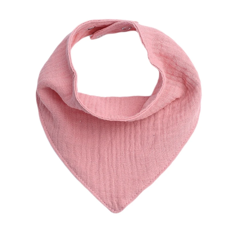 

Baby Infant Cotton Bib Newborn Solid Color Triangle Scarf Feeding Saliva Towel Bandana Burp Cloth Boy Girl Shower Gifts