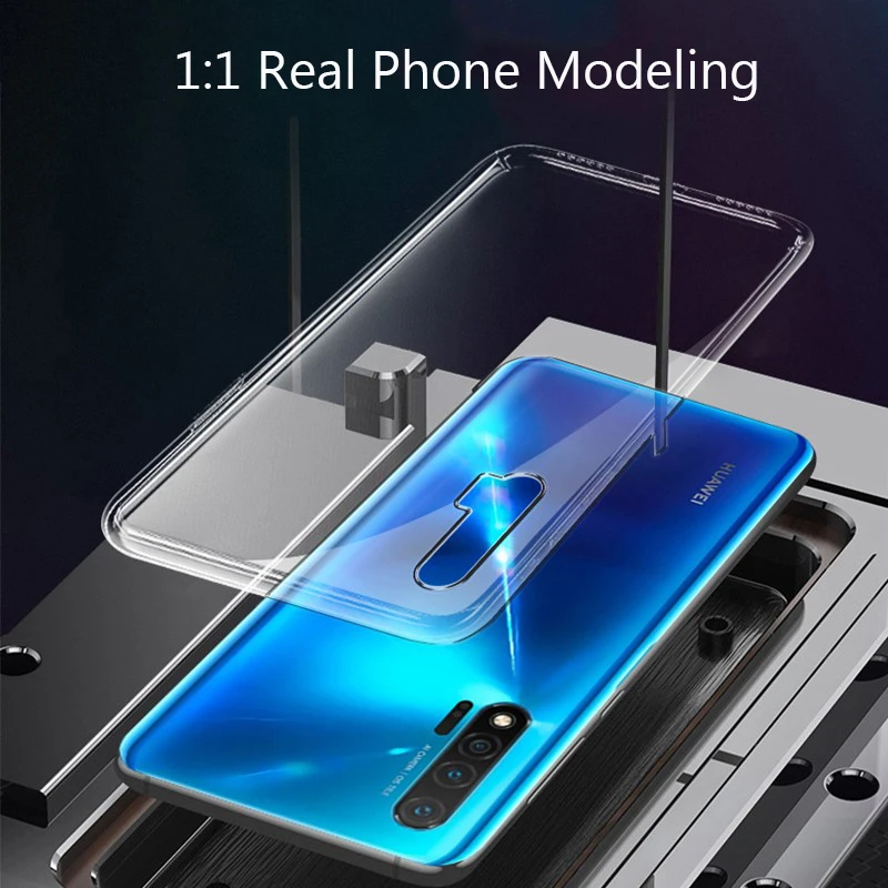 Чехол для Huawei Nova 6 тонкий мягкий прозрачный чехол из ТПУ 5G Nova6 SE | Мобильные