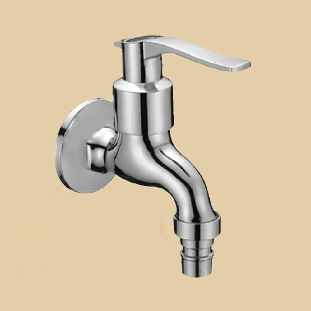 Хромированная стиральная машина смесители для раковины холодной воды