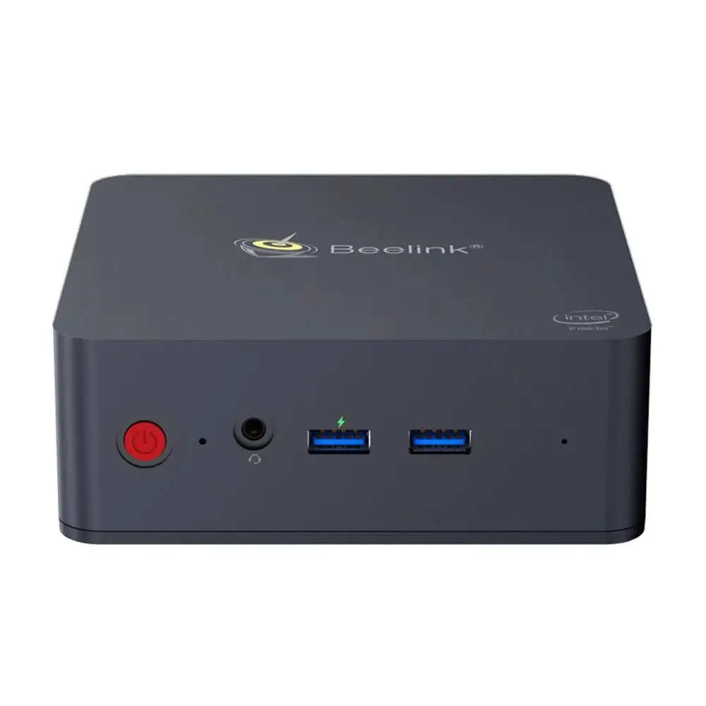 Мини ПК Beelink L55 i3 5005U Windows 10 8GB DDR3L 256GB 512GB SSD 2,4G 5,8 GDual WiFi 1000M LAN BT4.0 USB3.0 офисный мини-компьютер