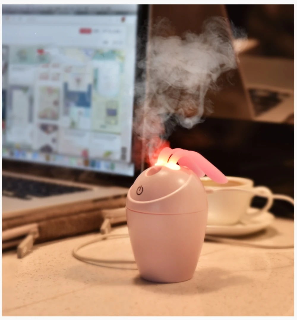 USB увлажнитель воздуха Арома-диффузор и светодиодный ультразвуковой распылитель