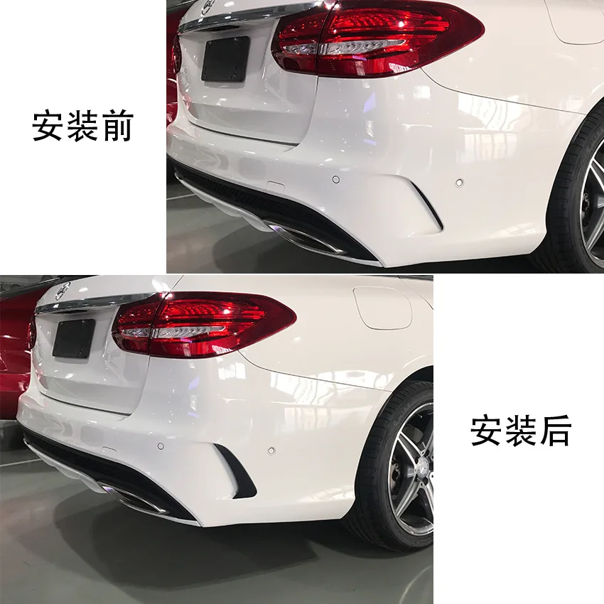 Online 2021 Cocok Untuk Refitting S205 Estate C180 C200 Amg Bar Dan Tambalan Pisau Udara Belakang Perjalanan Mercedes Benz C-class