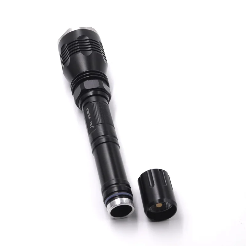 HS-802 Cree XP-L HI V3 светодиодный тактический охотничий фонарь 1 Режим lanterna high bright 500 метров дальность света использовать 2x18650 батареи