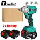 Гайковерт ударный электрический бесщеточный 388VF, 1000 Н  м, 12, литий-ионный аккумулятор, 6200 обмин, для Makita, 18 в