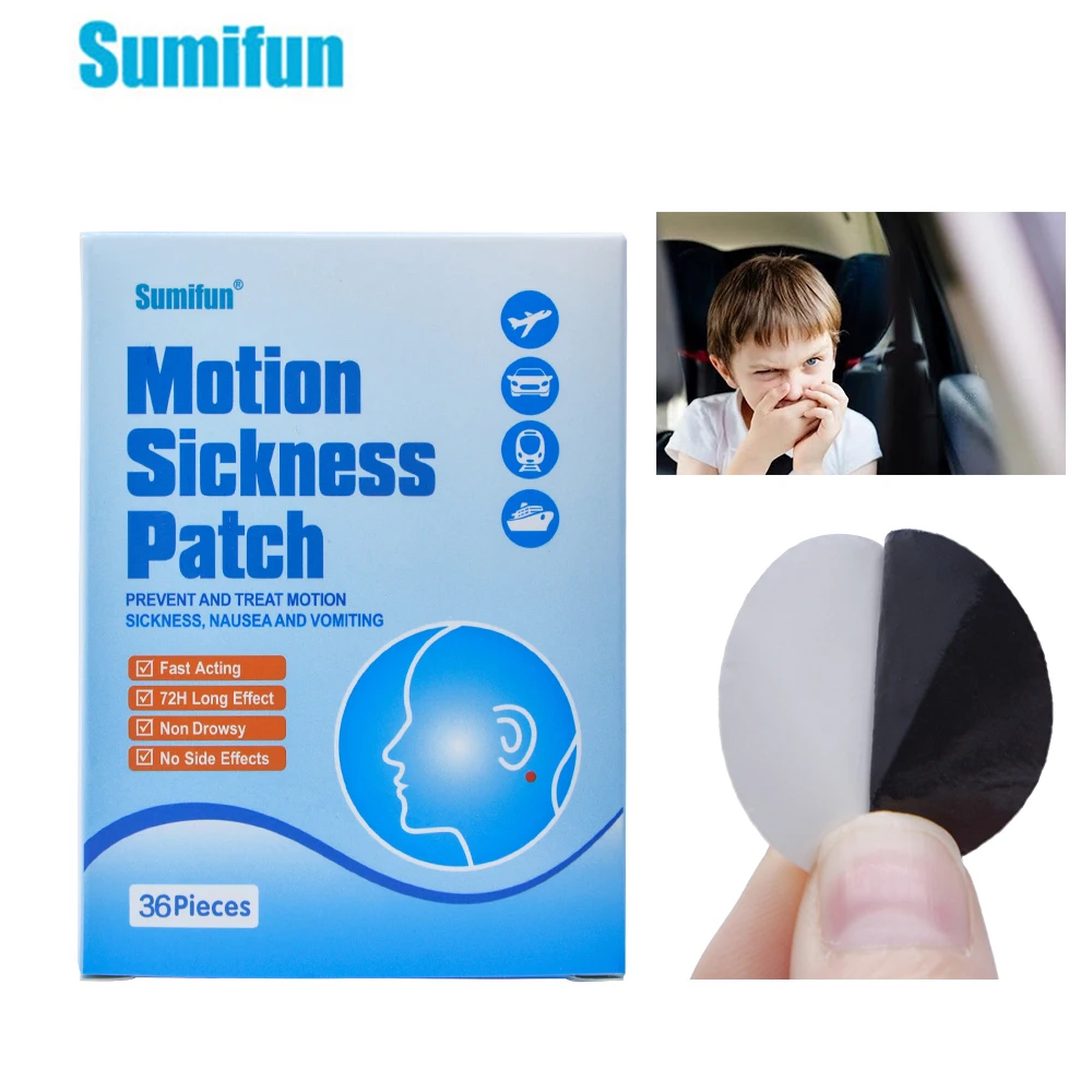 6 шт. пластырь от морщин и головокружения | Красота здоровье