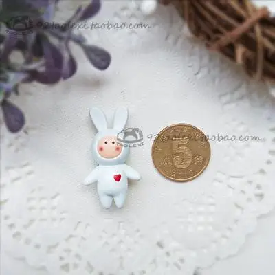 BABELEMI милый 3D Любовь Сердце морковка, кролик магниты на холодильник Мультяшные полимерные холодильник магнитные наклейки украшения подарки для детей - Цвет: 1pcs