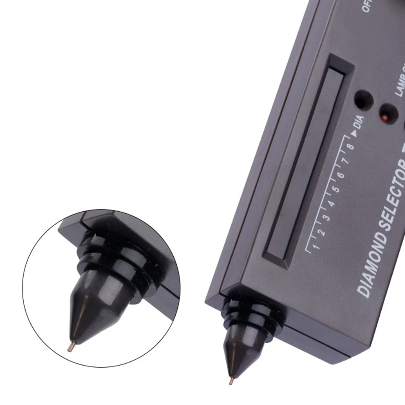 

2021 New Diamond Tester10X Eye Loupe Magnifier Diamond Cutting Viewer Jeweler Tool Kit