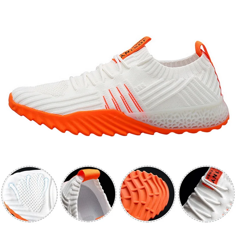 Aisputent/мужские кроссовки удобная повседневная обувь высокая эластичность