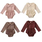 Боди для малышей; боди с длинными рукавами для новорожденных девочек и мальчиков; комбинезон; боди; зимняя теплая одежда