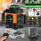 Лазерный уровень ZEAST, лазерный уровень с зеленым лучом, 16 линий, с самовыравниванием, 360 горизонтальных и вертикальных линий, супермощный лазерный уровень с зеленым лучом