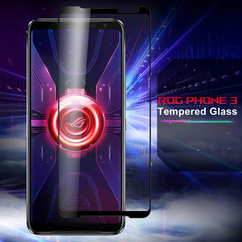 

1Pcs / 2Pcs Tempered Glass For Rog Phone 3 ZS661KS Screen Protector For Rog3 Rog 3 Mobile Phone Accessories