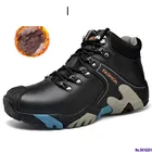 Ботинки мужские зимние, со шнуровкой, водонепроницаемые, размеры 38-46