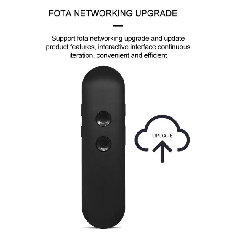 

T4 Portable Smart Voice Translator Upgrade Version for Learn Travel Meeting 40 Multi-language Translator Speaker AI Dialogue