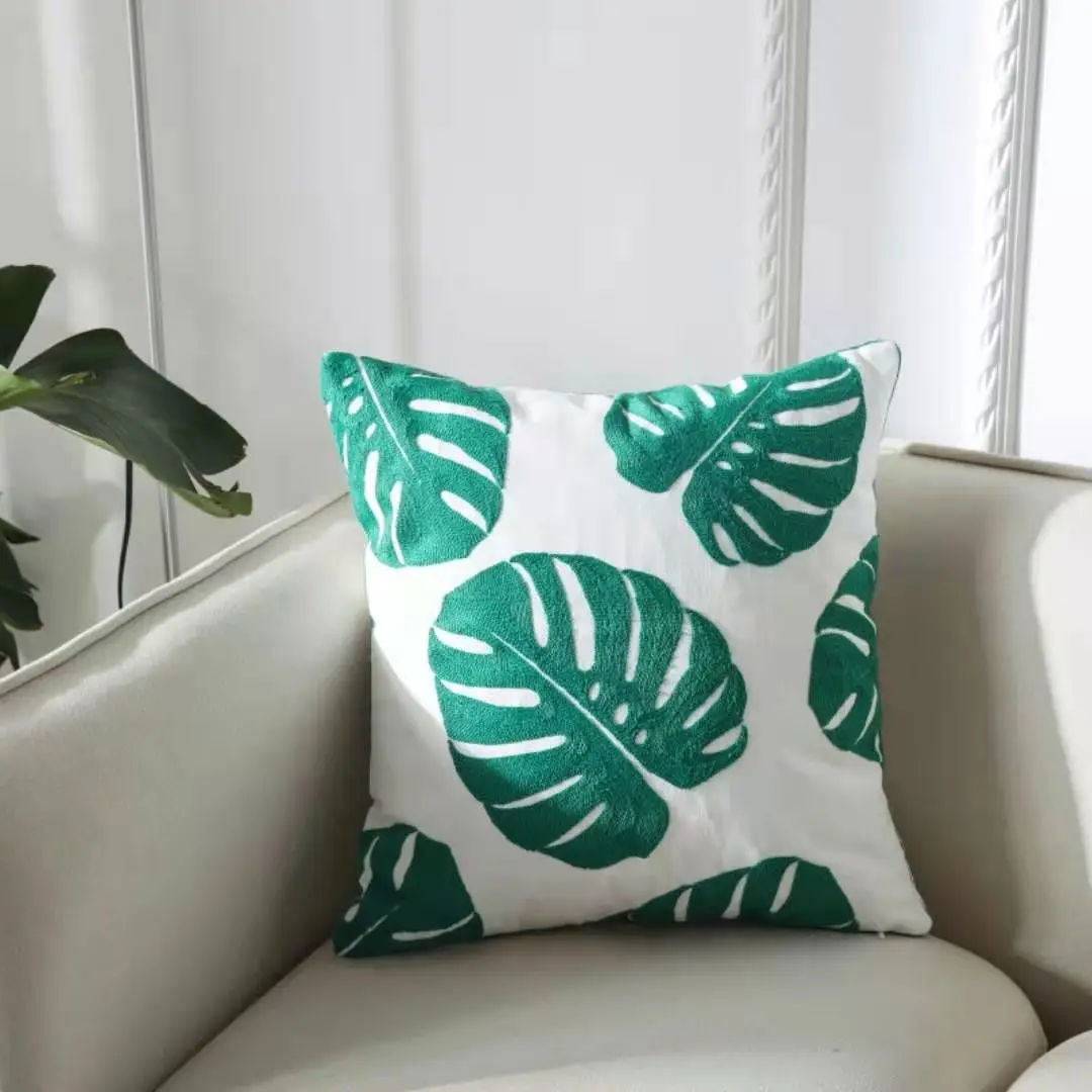 Акция роскошный Хлопковый чехол для подушки в европейском и американском стиле с