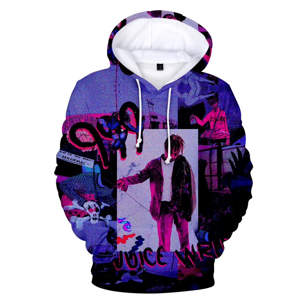 

3D Print Hoodies Sweatshirt Juice WRLD Hoodies Sweatshirt Kpop Women Men Oversize Hip Hop Clothes