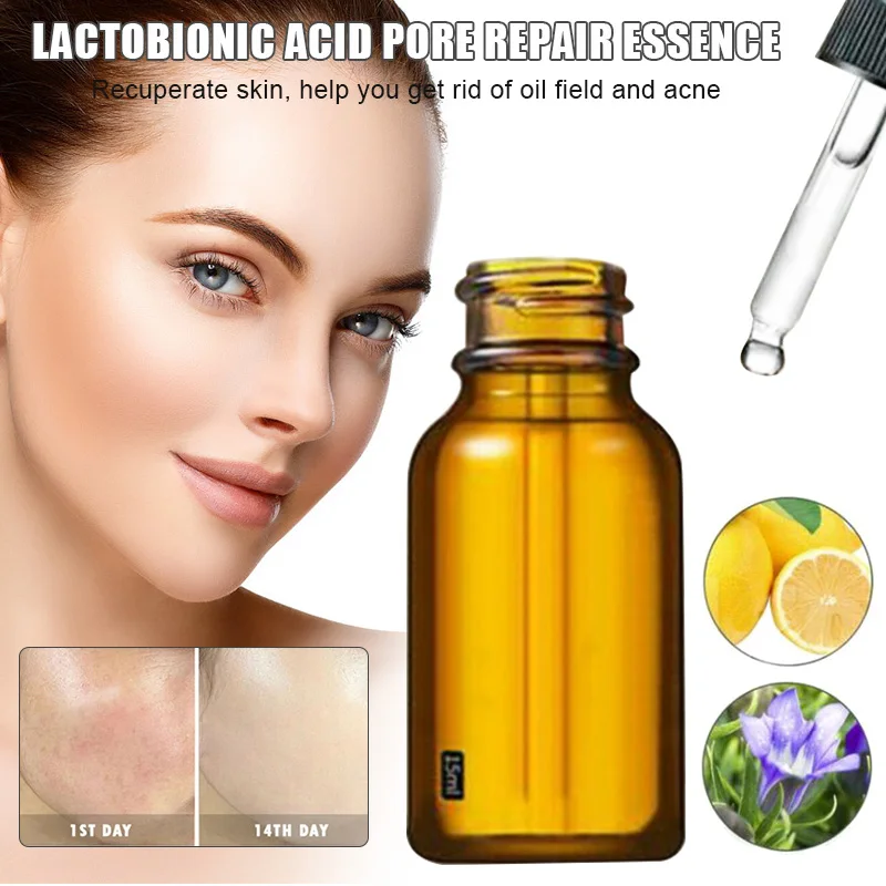 

Lactobionic Acid Essence Lactobionic Acid Liquid Shrinks Pores Hydrating Control Oil Anti-Wrinkle @ME88