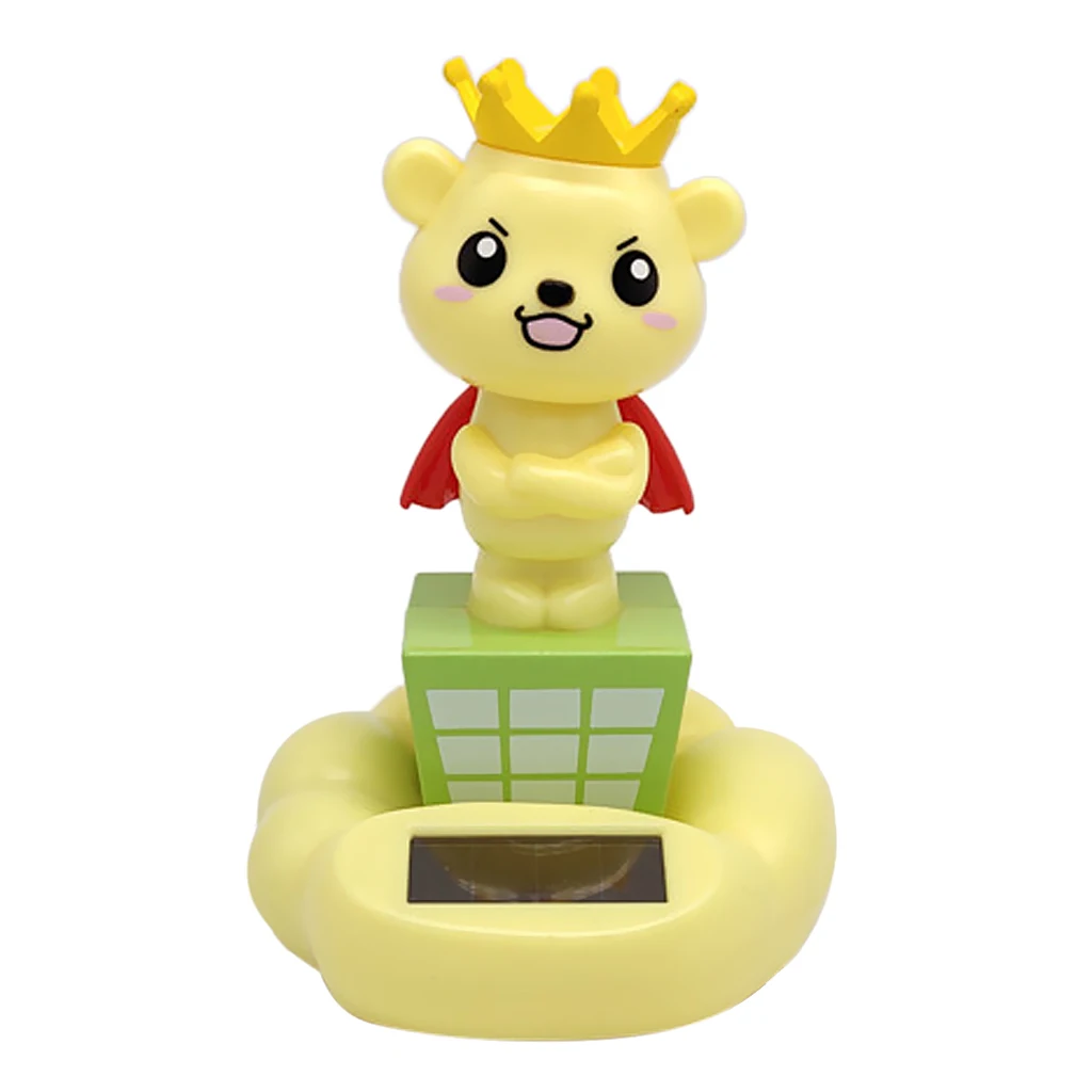 

Solar Powered Shaking Head Dog Figure Bobblehead Doll Toy Home Decor Ornament