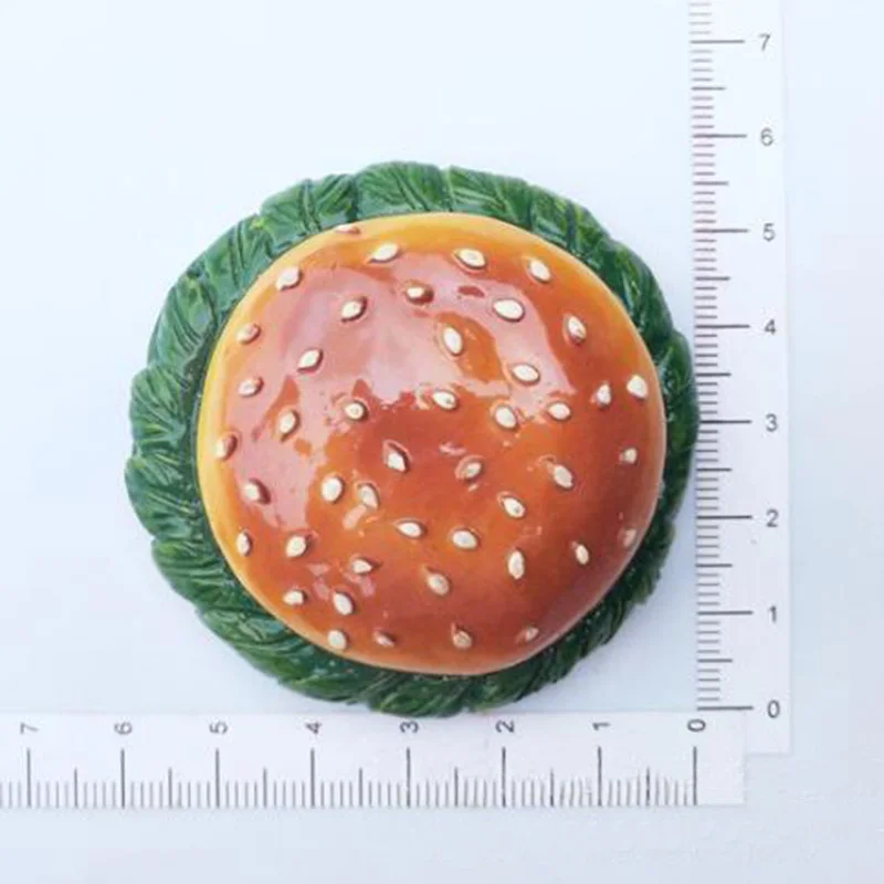 Домашняя красивая обувь магнит на холодильник Моделирование еда Пончик