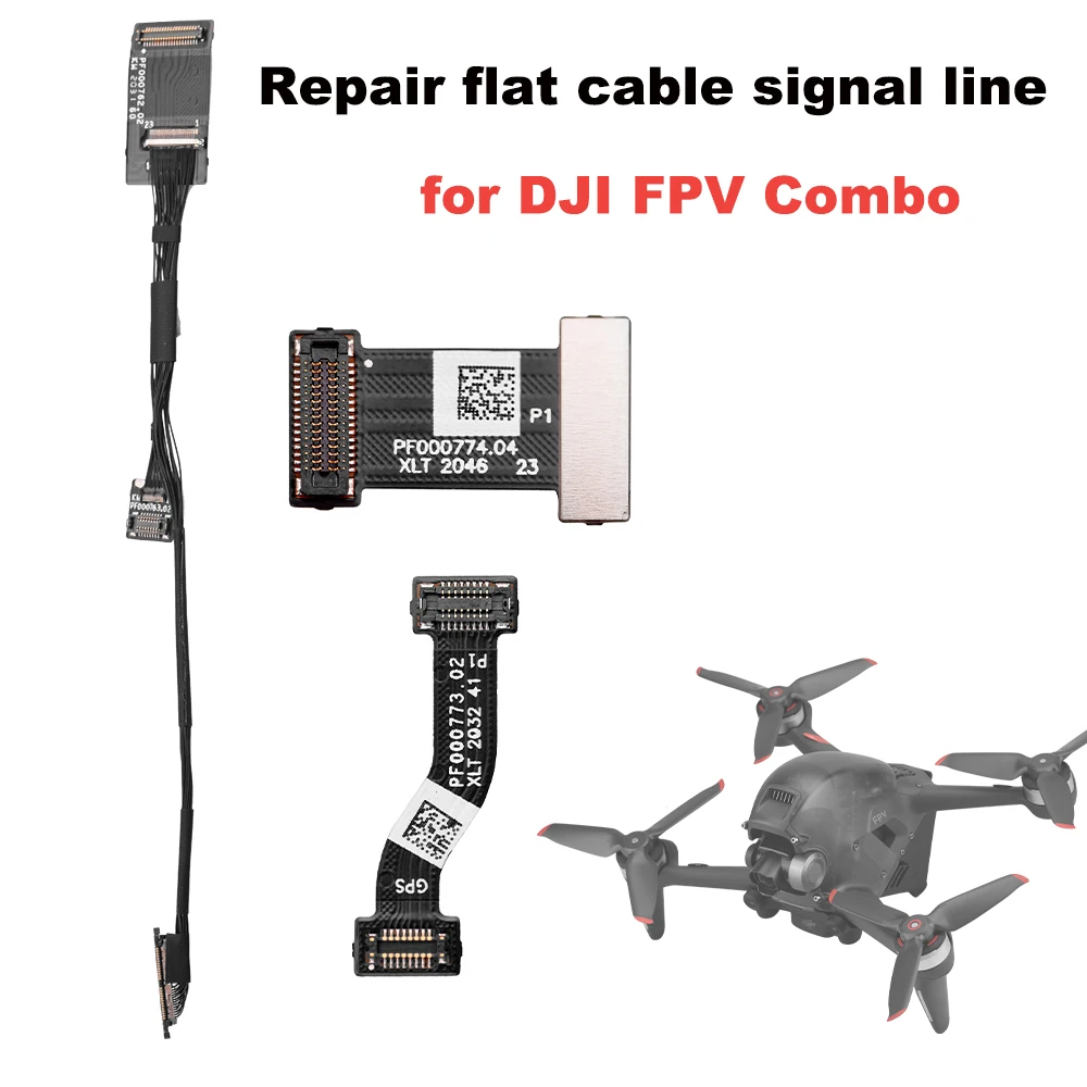 

GPS гибкий карданный трос для DJI FPV комбинированный Дрон сигнал ESC плата коаксиальный кабель Ремонт Замена для DJI FPV комбинированный аксессуар