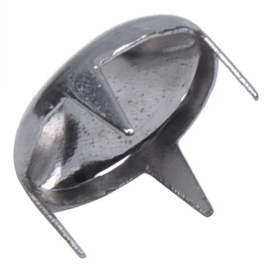 100x Серебряный тон 10 мм круглый конические шипы пятна в стиле панк-рок Шляпки