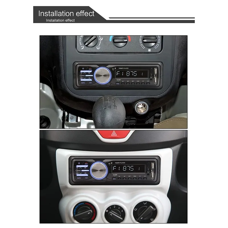 Bluetooth автомагнитолы с пультом дистанционного управления 1 Din Авторадио MP3 плеер Автомобильный стерео радио Aux FM приемник качественный мультимедийный плеер