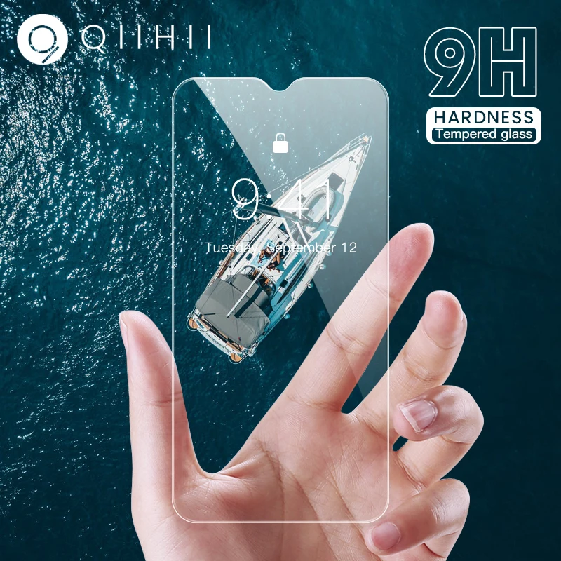 QIIHII защитное стекло для samsung A50 Стекло A60 A70 A80 A90 на самсунг а50 закаленное Galaxy A40 A30 A20