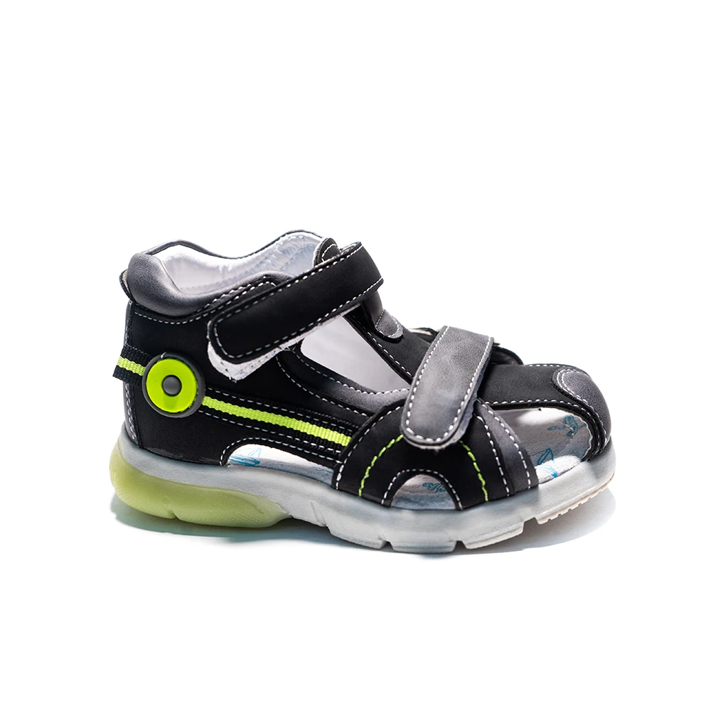 Сандалии для мальчиков ортопедические легкие и удобные летняя обувь на липучках