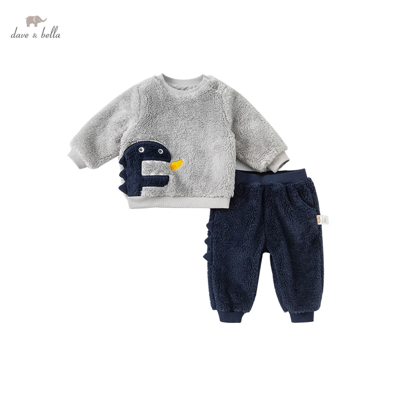 Зимняя модная мультяшная Пижама для мальчиков DBH19203 dave bella нижнее белье