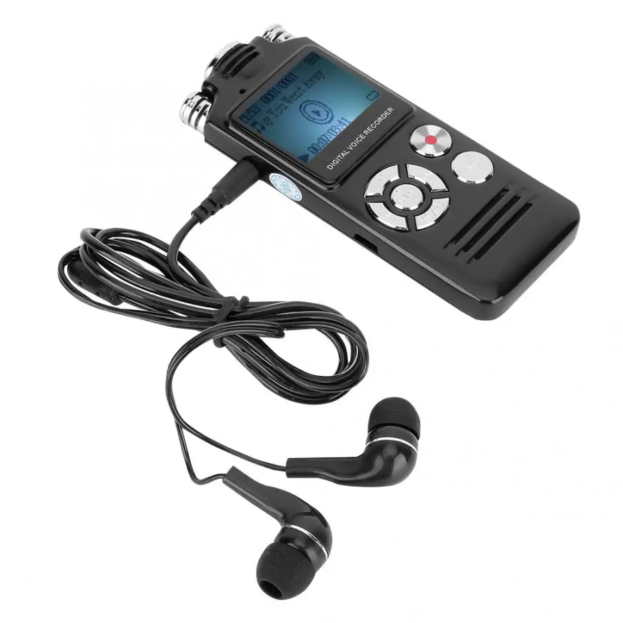 8 ГБ портативный аудио рекордер высокой четкости цифровой диктофон
