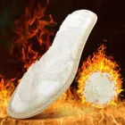 2 предмета унисекс Термальность стельки для обуви зимние сапоги Pad шерство ограничения теплые стельки с подогревом Подушка-вкладыш на высоком каблуке для женщин