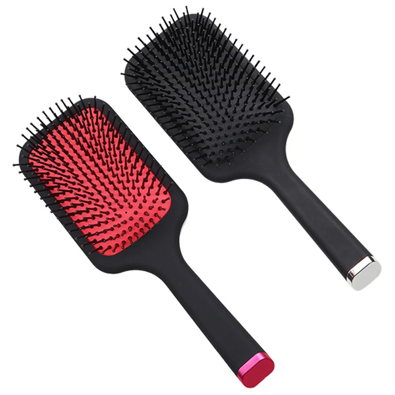 

1PC Black Comb Professional Healthy Paddle Cushion Hair Loss Massage Brush Hairbrush Comb Scalp Hair Care Healthy Comb