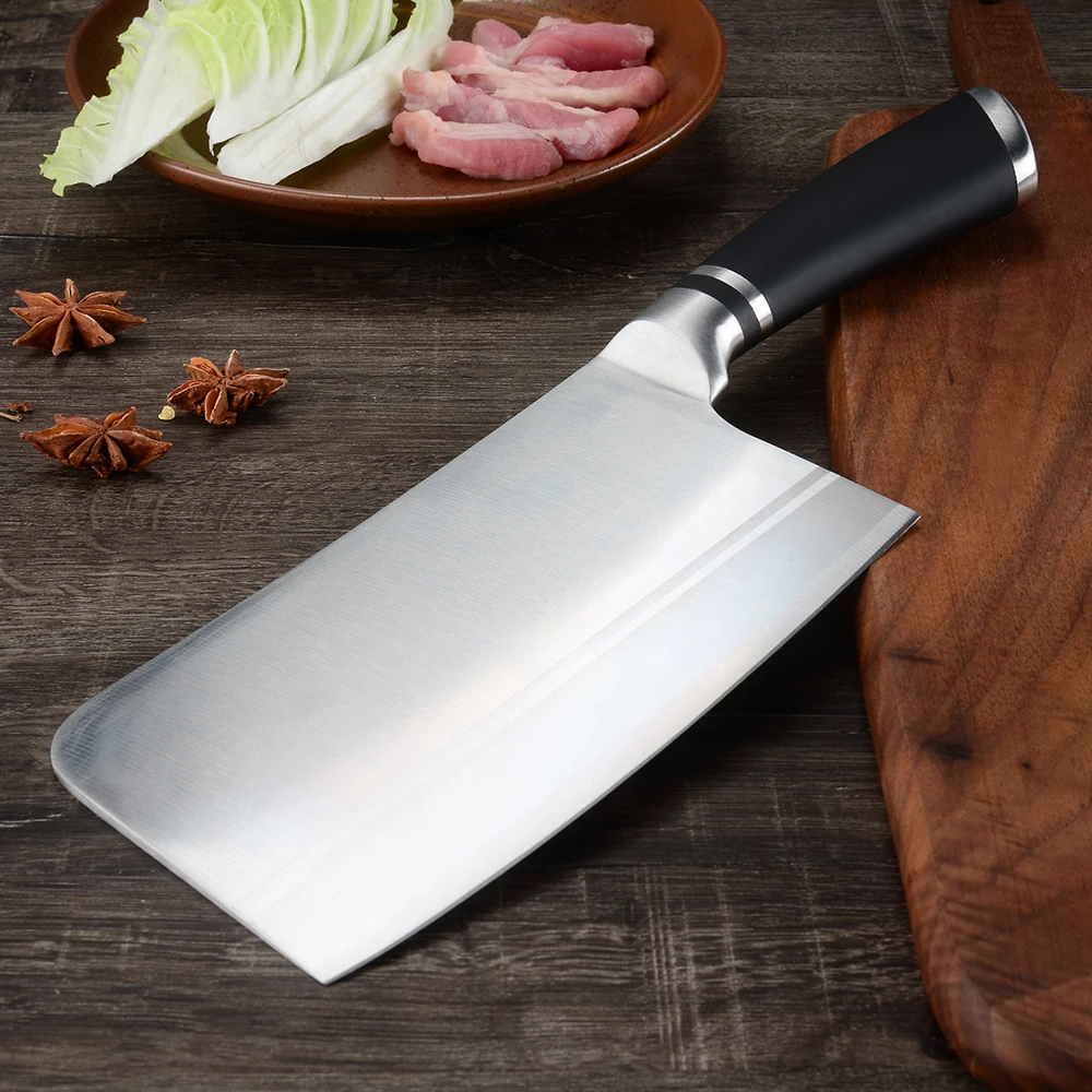 AINZUO Кливер из нержавеющей стали 7 дюймов разделочный нож Высокое качество ABS