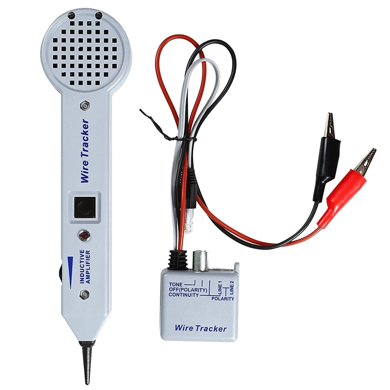 

Tone Generator Kit, Trace, Cable Tester, Line Tracer Circuit Tester 200EP High Precision Cable Tester Detector Detector