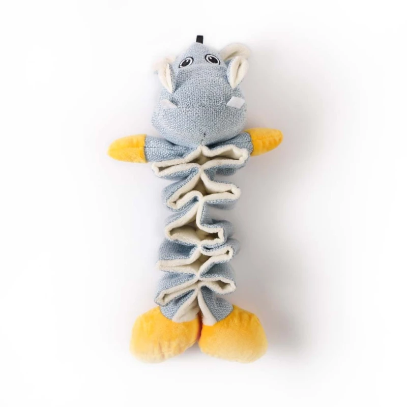 

3 Pcs Cute Animal Dolls Pet Grind Claws Plush Toys Dogs Food Leakage Hippo Koala