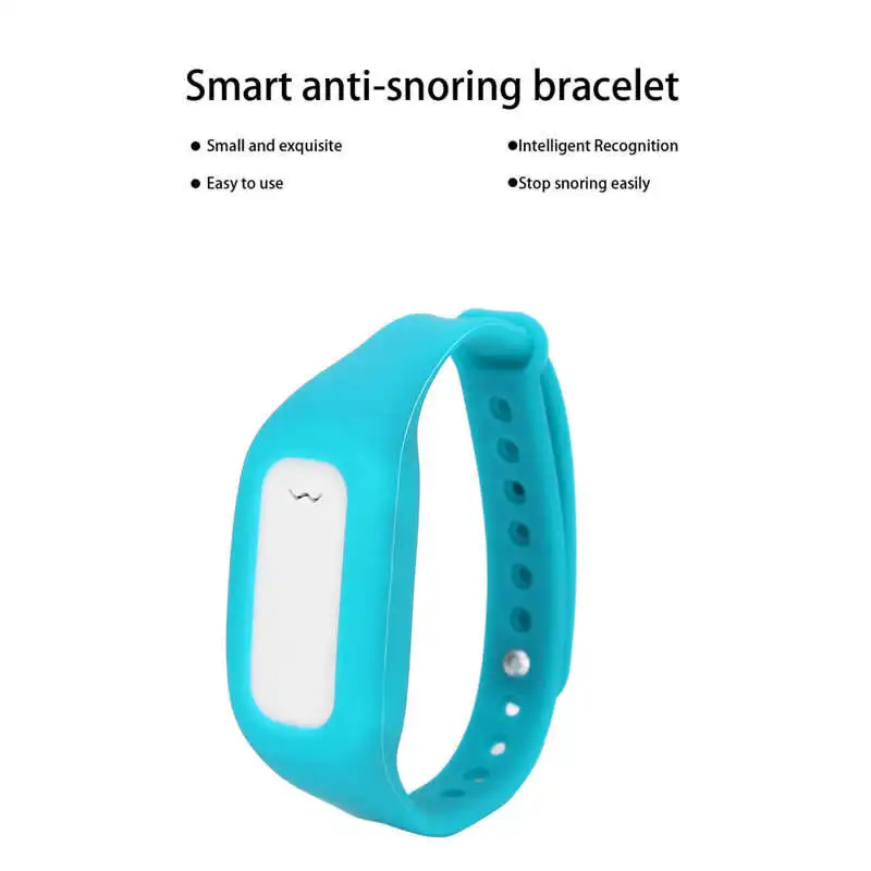 

USB Intelligent Anti-Snoring Wristband Bracelet Adjustable Snore Stopper Device