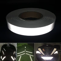 en471 adhesive type high gloss reflective fabric strip night running cycling safety warning tape