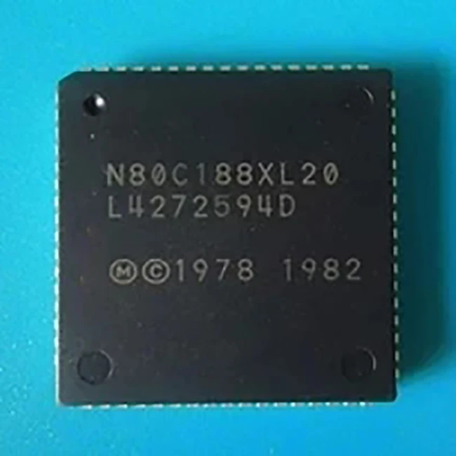 

Новинка 5 шт./лот N80C188XL20 80C188XL20 0 PLCC