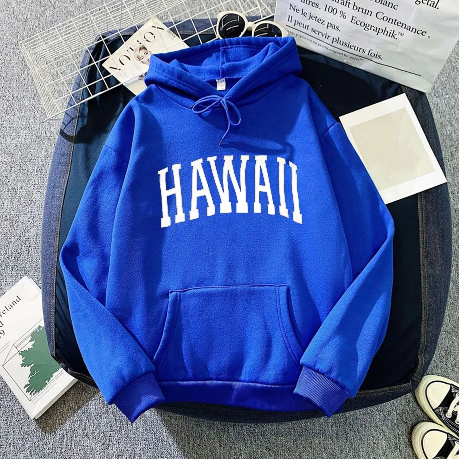 Lazy Style Sweatshirts Women'S Hooded Spring And Autumn Korean Style All-Match Zipper Pullover Shirt Loose Sports Tops Hoodie
