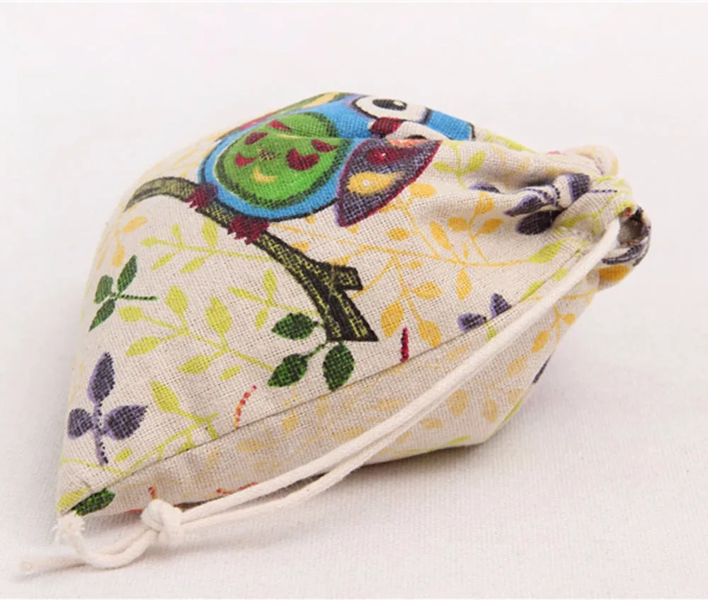 Cartoon Animals Storage Bags Drawstring Candy Baby Clothing Kids Toys Organizer Cotton Jewelry Cosmetic Pouch Gift Bag | Багаж и сумки