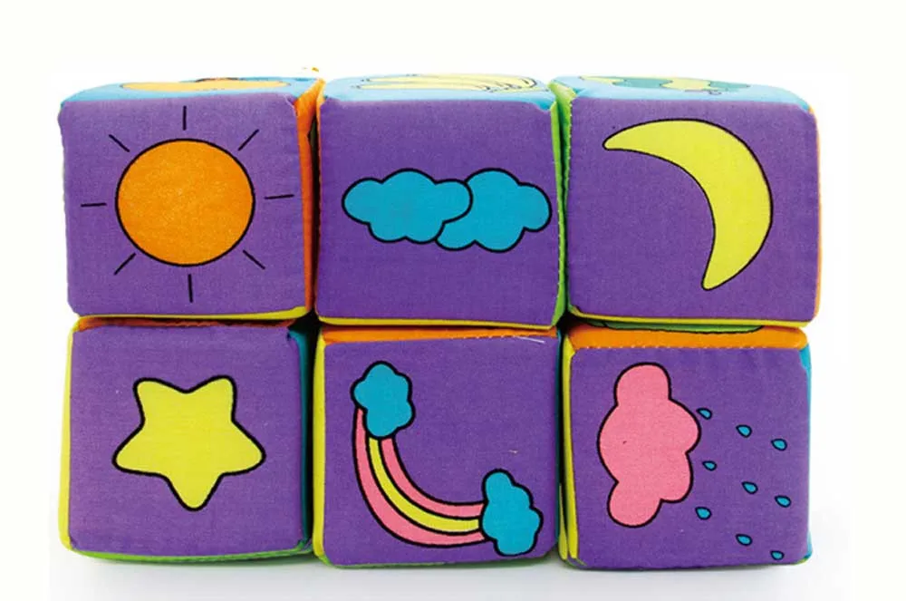 Детские игрушки для детей новинка детский Мягкий тканевый конструктор игрушка