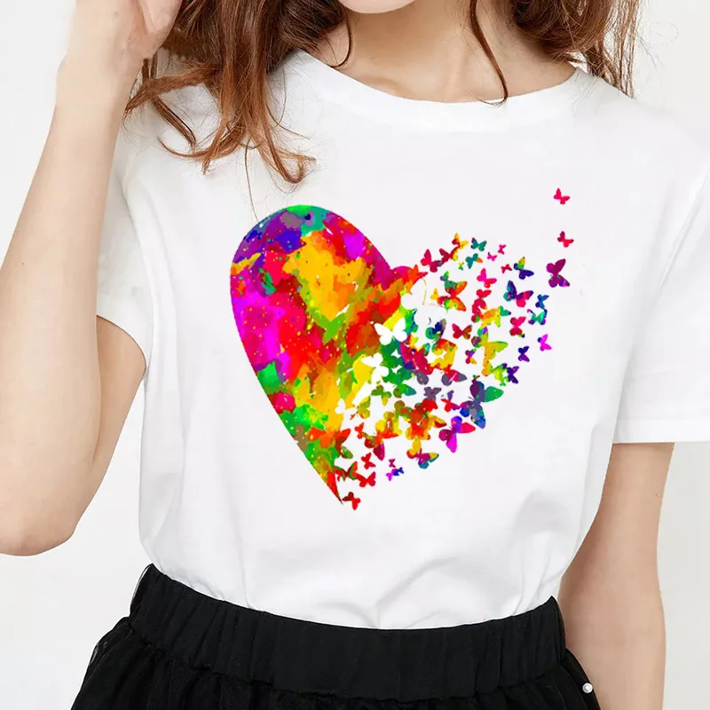 Pulaqi DIY Butterfly Iron on Transfer Vinyl Heat Patches for Clothes Fabric PVC Stickers Heart Patch Applique Washable | Дом и сад