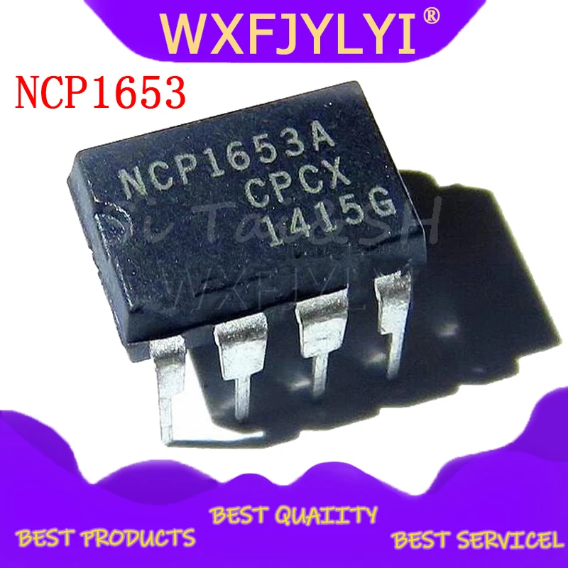 10 шт. NCP1653 NCP1653A DIP-8